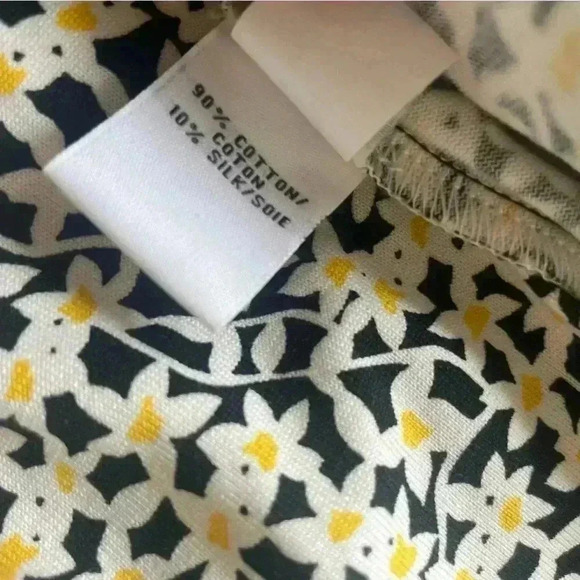 Diane von Furstenberg Daisy Tiny Black Wrap Dress 6 Midi Short Micro Floral $398 - Picture 9 of 9